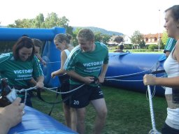 Dorfturnier Menschenkicker 2010